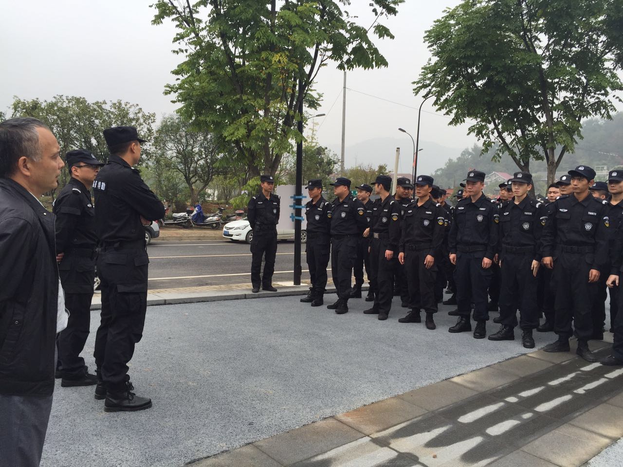 临安市保安服务有限公司圆满完成浙江卫视《梦想的声音》节目录制安保